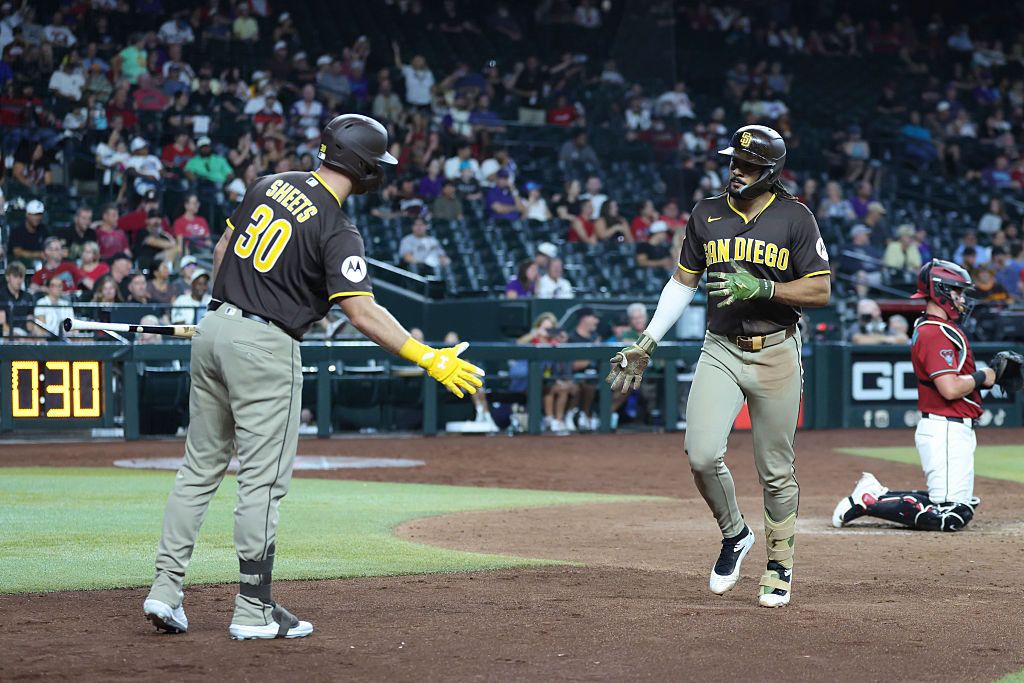 Gavin Sheets and Fernando Tatis Jr.